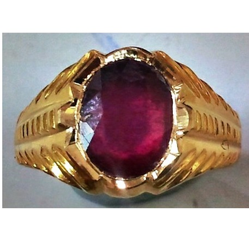 22kt gold close setting gemstone gents ring hgsr-0... by 